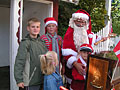 Julemands besg i Skagen 2005 
