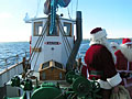 Julemands bes�g i Skagen 2005 